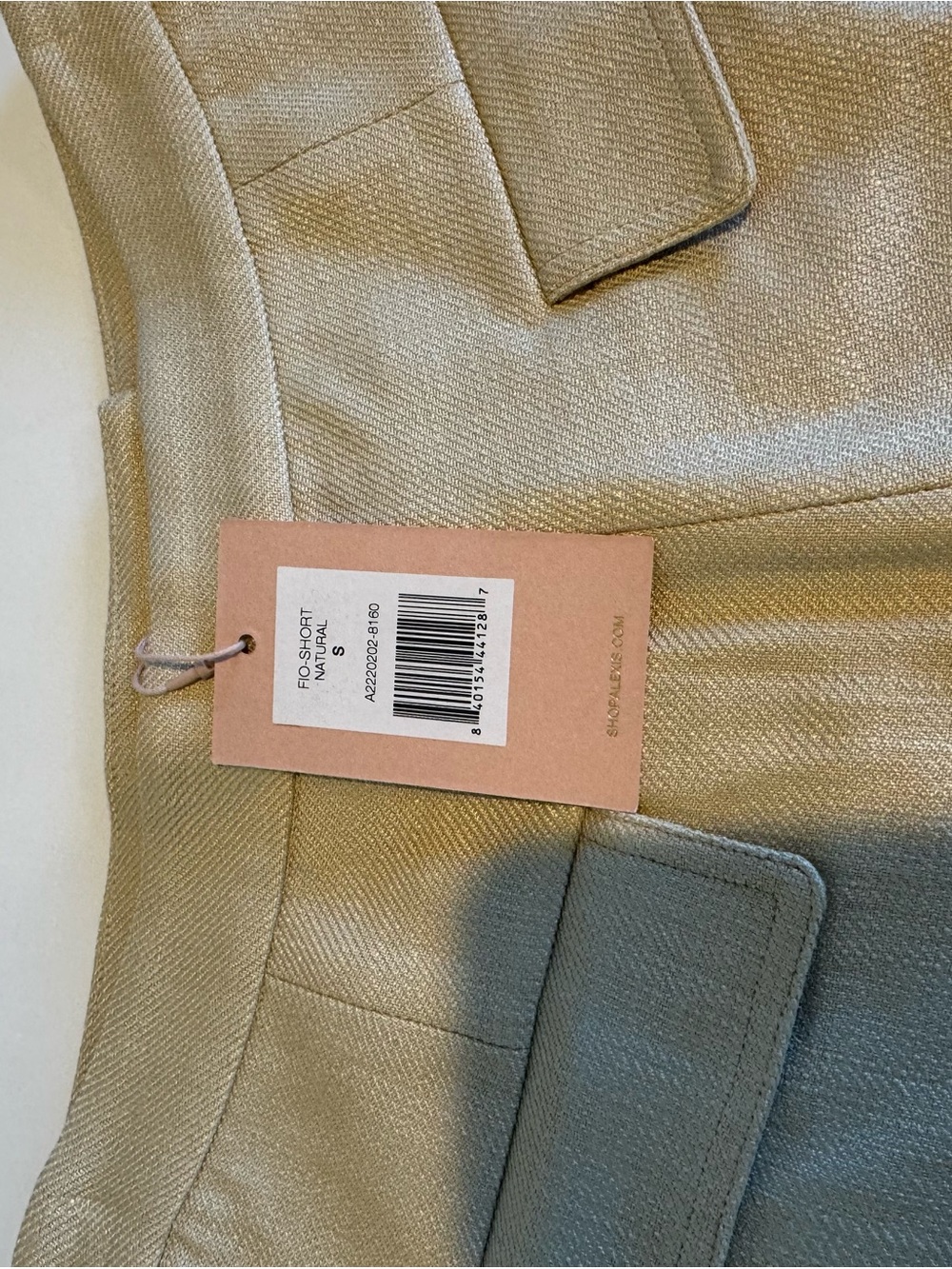 ALEXIS Fio Short Natural Beige Cargo Shorts NWT Size S - Picture 5 of 10
